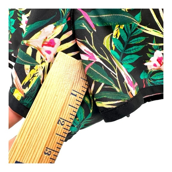 Danskin Active | S Small Tropical Print Athletic Shorts - Picture 10 of 13